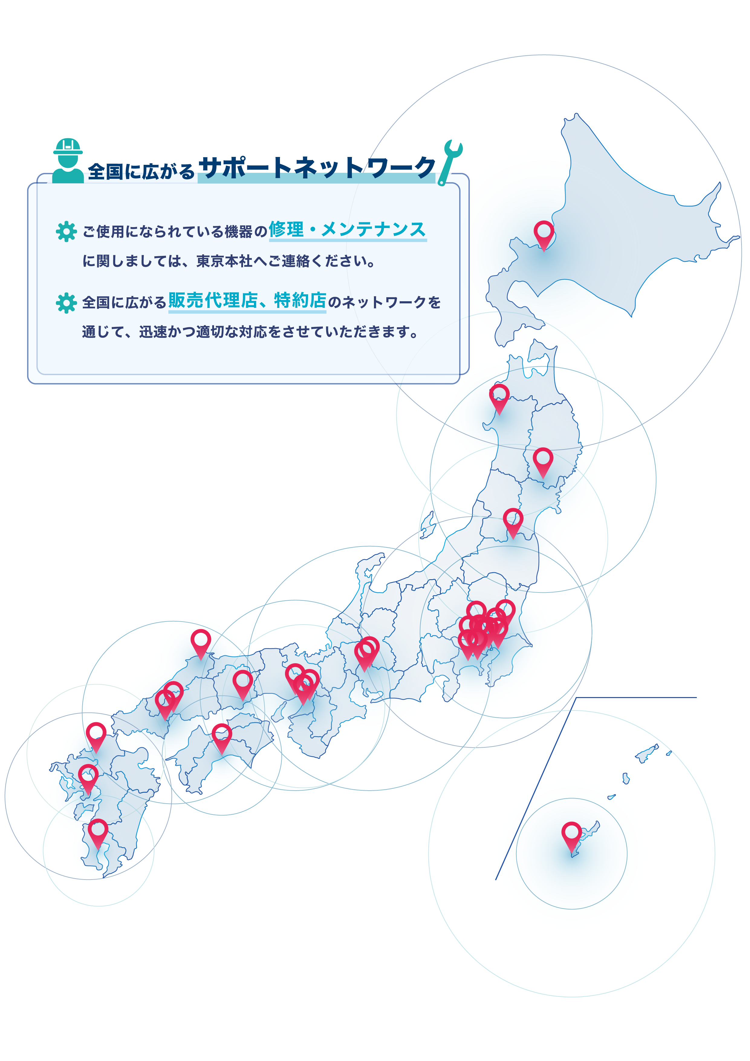 修理メンテナンスについて